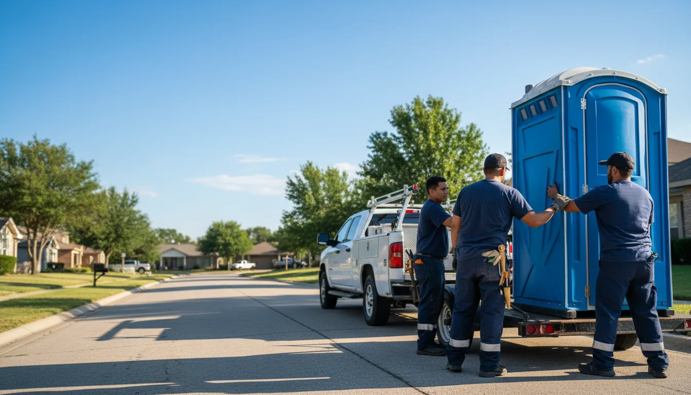 Portable Toilet Rental in Richmond, TX near me
